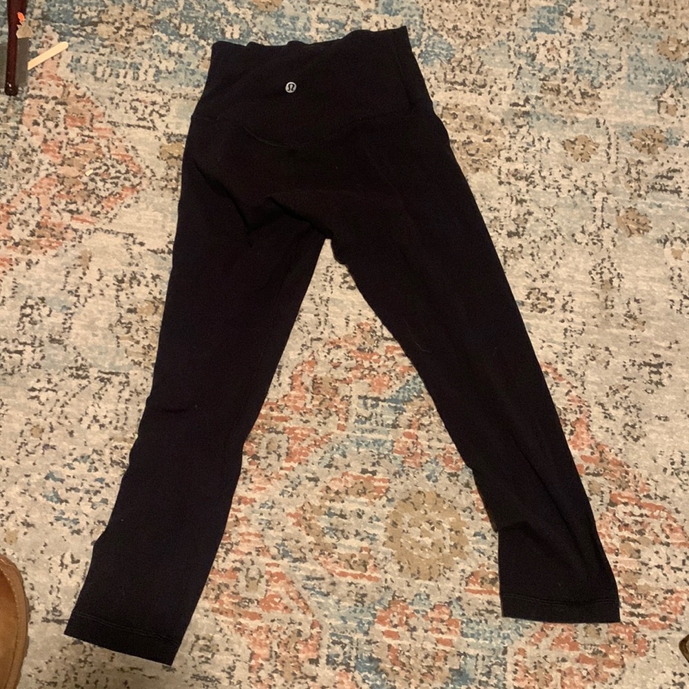 LULULEMON BLACK LEGGINGS